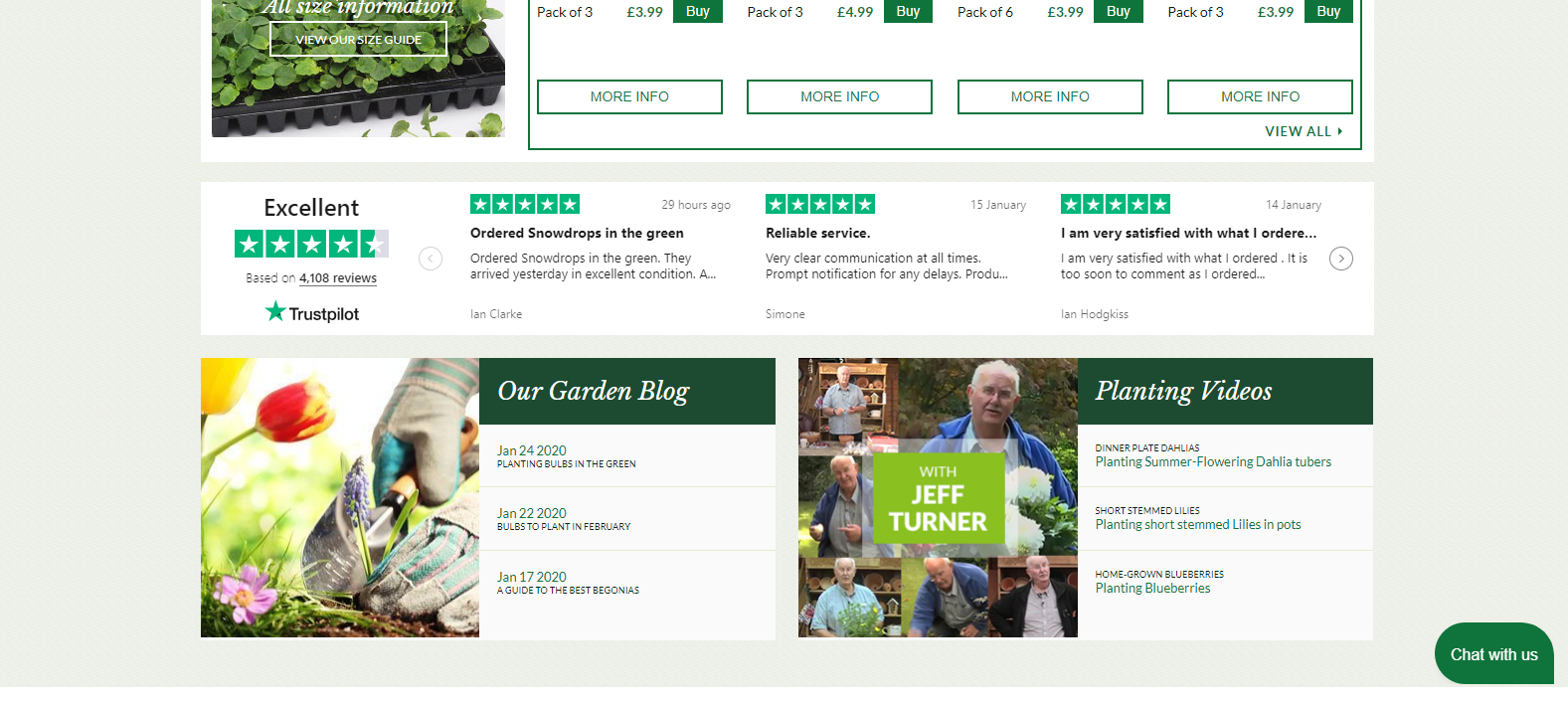 Garden Centre Customer Reviews